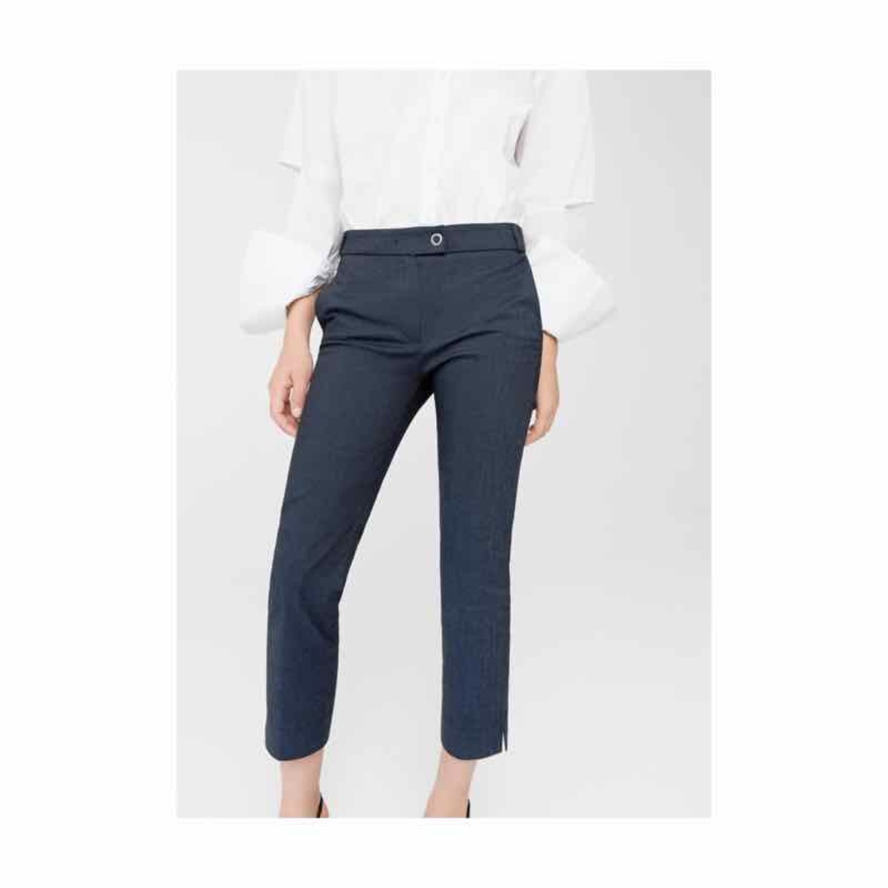 Mango Straight Cotton Trousers (NWT)